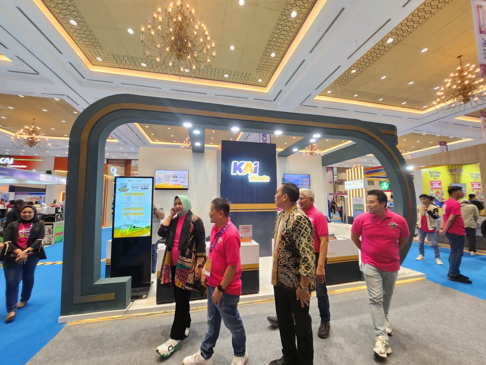 KAI Wisata Tawarkan Perjalanan Unik dengan Lokomotif Uap di KAI Expo 2024