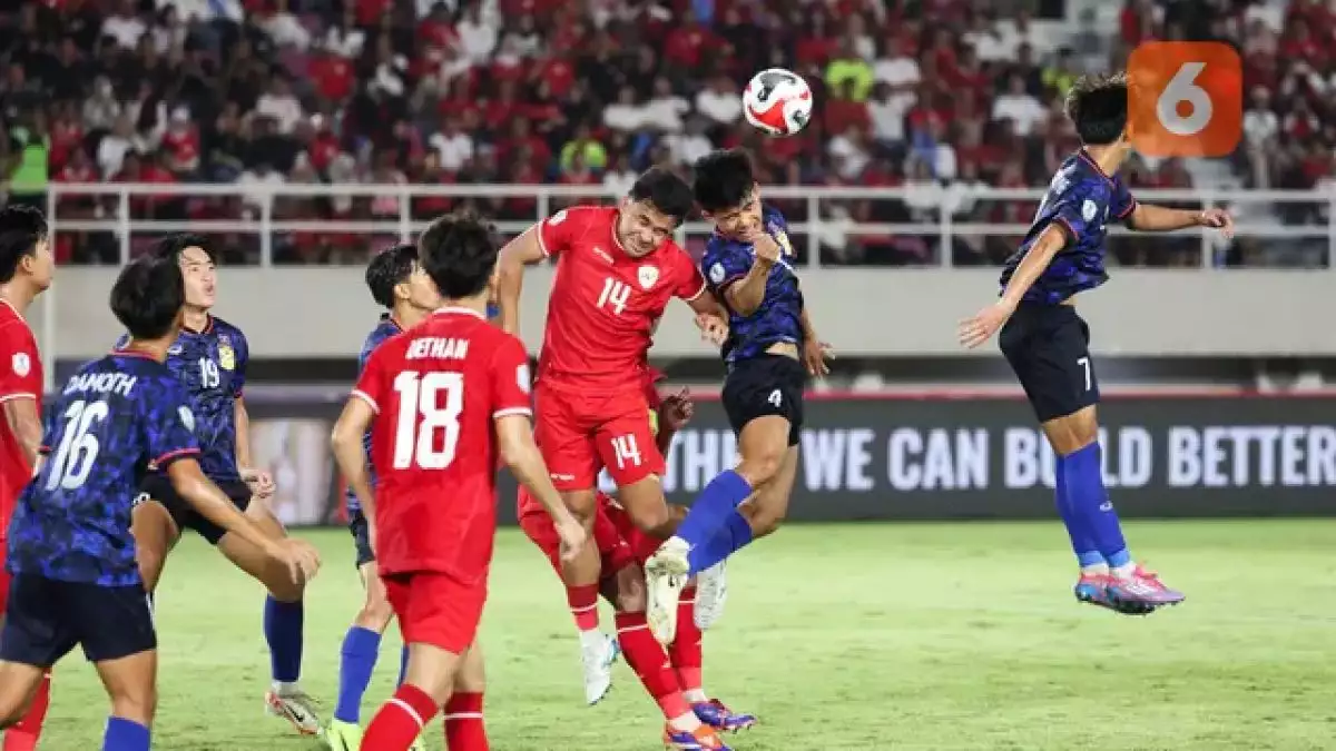 Bermain dengan 10 Pemain, Indonesia Tahan Laos di Skor Akhir 3-3