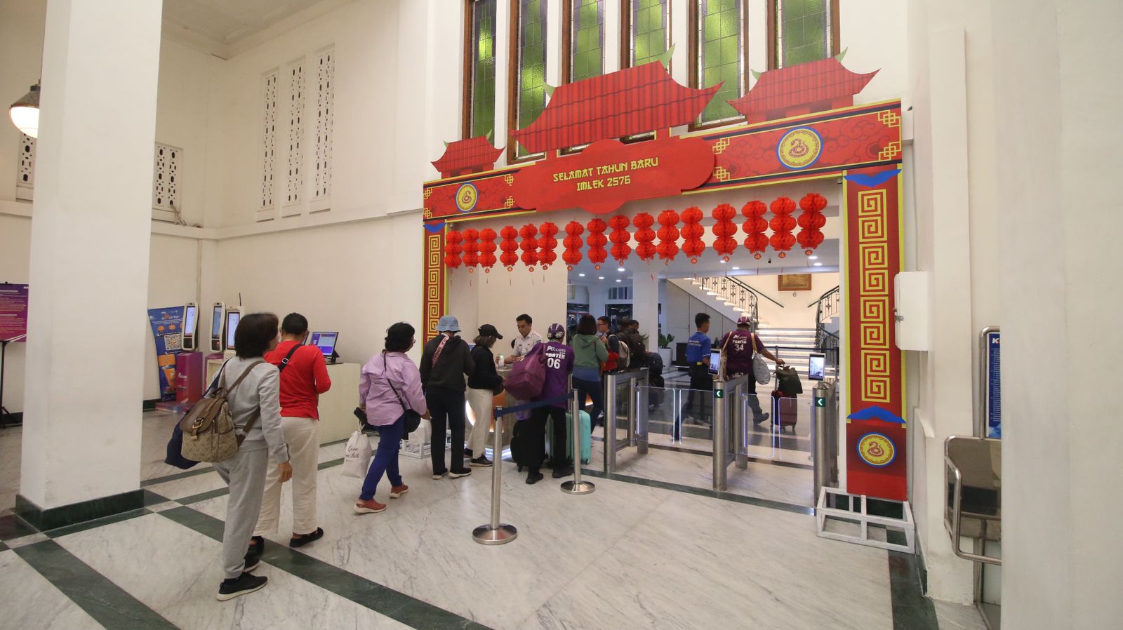 KAI Daop 6 Yogyakarta Rayakan Imlek 2025 dengan Acara Spesial di Stasiun Yogyakarta