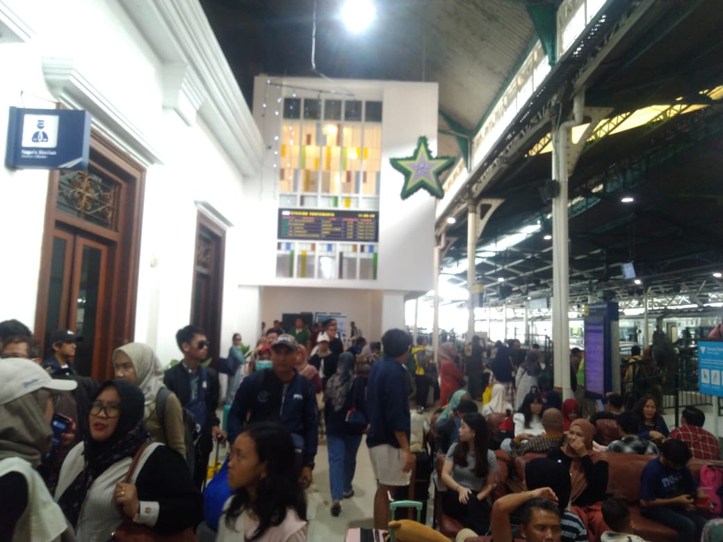 Kinerja Gemilang, Daop 6 Yogyakarta Angkut 531.664 Penumpang di Masa Nataru 2024/2025