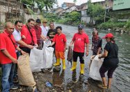 DPC PDI Perjuangan Galakkan Aksi Bersih Sungai Demi Ekosistem Lestari