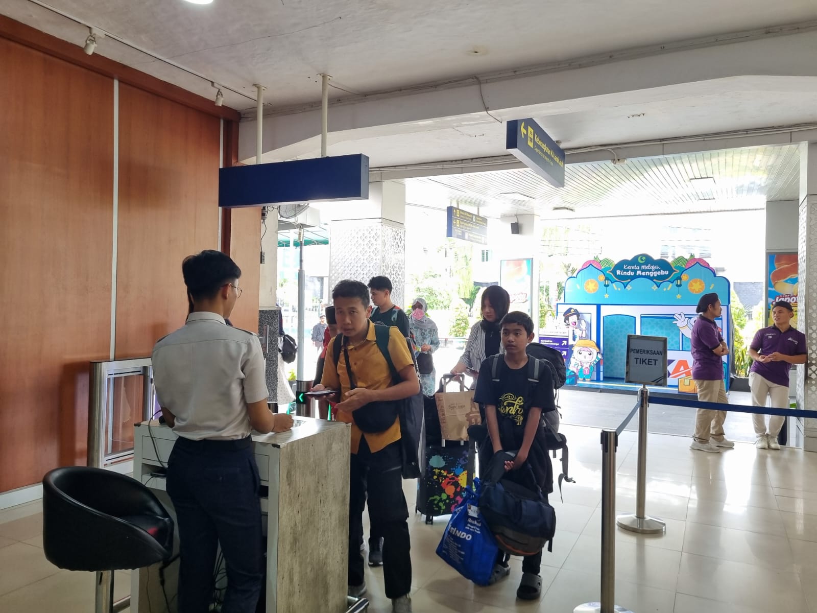 Tiket Kereta Api Lebaran 2025 di Daop 6 Yogyakarta Terjual 59,5%, Puncak Arus Mudik Diprediksi 28 Maret