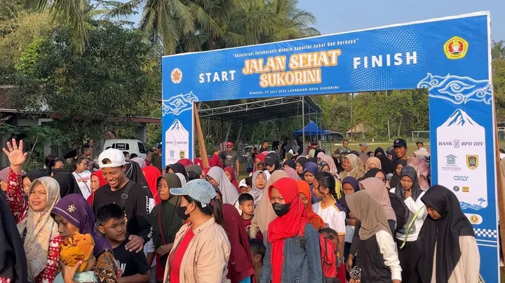 Meriah! Jalan Sehat Sukorini Hadirkan Pemeriksaan Kesehatan Gratis dan Pentas Anak