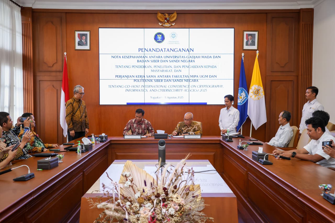 BSSN Libatkan UGM dalam Riset dan Pendidikan untuk Ketahanan Dunia Digital