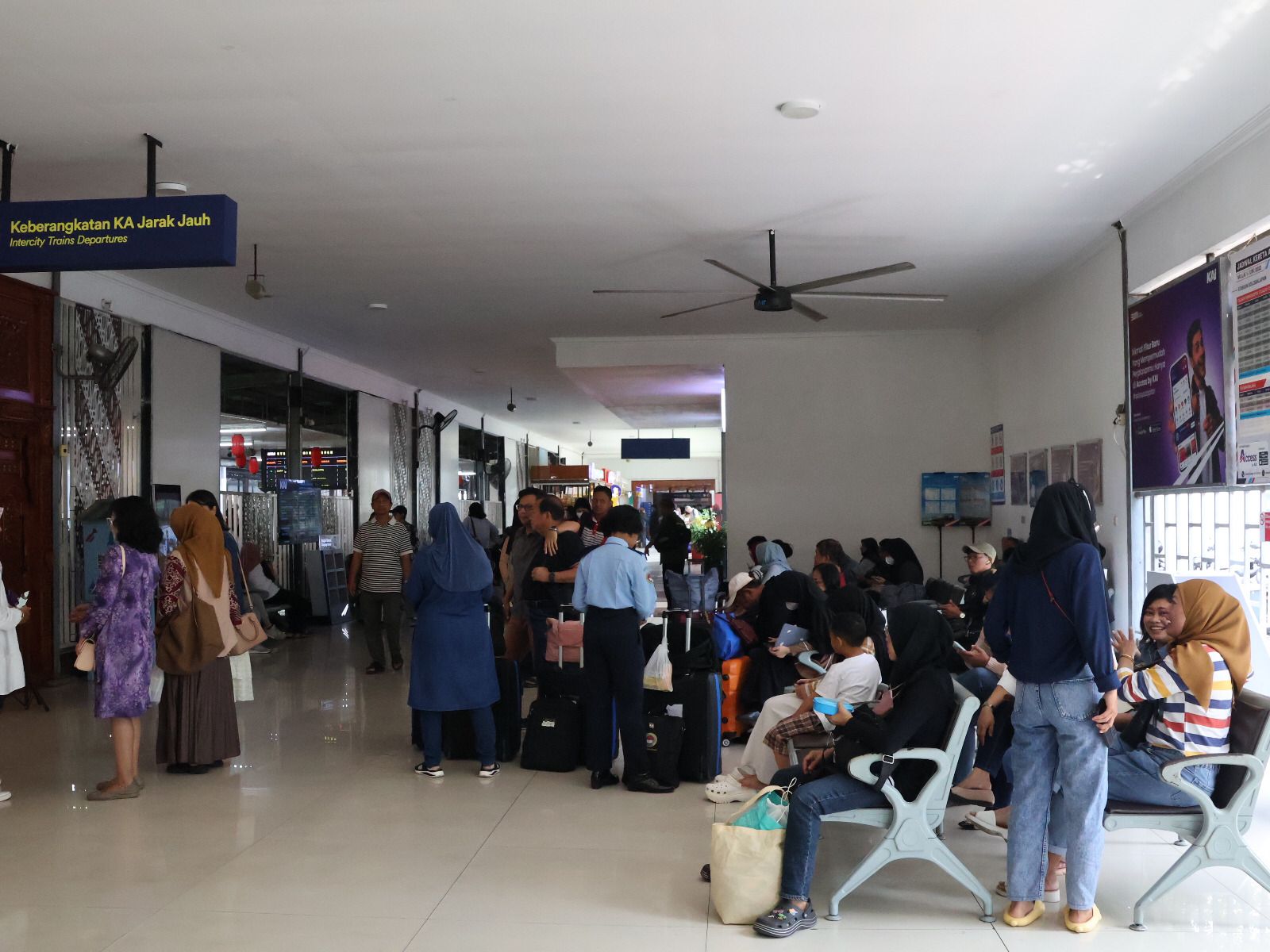 KAI Daop 6 Yogyakarta Catat Ketepatan Waktu Nyaris Sempurna pada Juli 2025