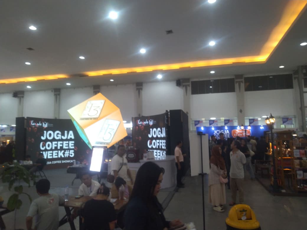 Jogja Coffee Week 2025 Resmi Dibuka di JEC, Hadirkan 160 Booth dan 7 Kompetisi Nasional