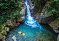 Curug Leuwi Lieuk, Pesona Tersembunyi Bogor dengan Air Biru Kehijauan yang Memikat