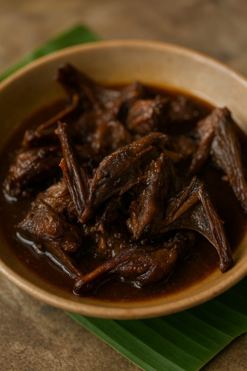 Dari Sayap ke Meja Makan Kisah Codot Bacem Sukarwanti di Girimulyo