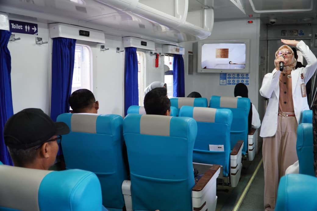 KAI Daop 5 Purwokerto Hadirkan “Healthy Train”, Perjalanan Sambil Belajar Hidup Sehat