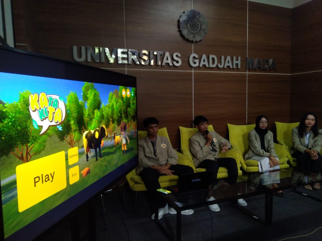 Mahasiswa UGM Ciptakan Aplikasi “Kata Kita” untuk Bantu Anak Cerebral Palsy dan Speech Delay Belajar Bicara Lewat Game Edukatif