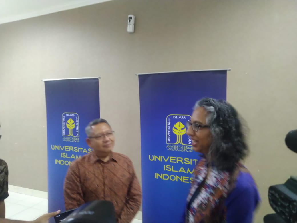 Wakil Dubes Australia Gita Kamath Kunjungi UII, Bahas Penguatan Kolaborasi Akademik