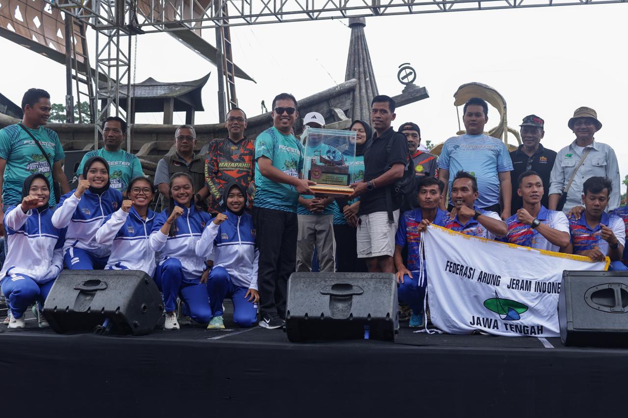 Jawa Tengah Sabet Juara Umum Arung Progo Festival 2025. FAJI Jateng Boyong Piala Raja, Event Diapresiasi Pemkab Kulon Progo