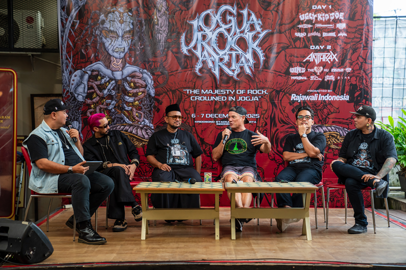 Deretan Band Metal Dunia dan Legenda Lokal Ramaikan JogjaROCKarta 2025