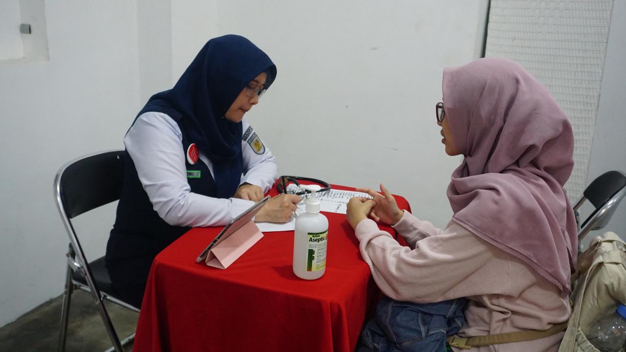 KAI Daop 6 Gelar Pemeriksaan Kesehatan Gratis di Stasiun Yogyakarta Selama Angkutan Nataru