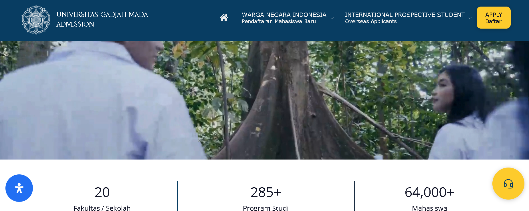 UGM Resmi Pindahkan Portal PMB ke admissions.ugm.ac.id, Fokus Perkuat Keamanan dan Integrasi Informasi