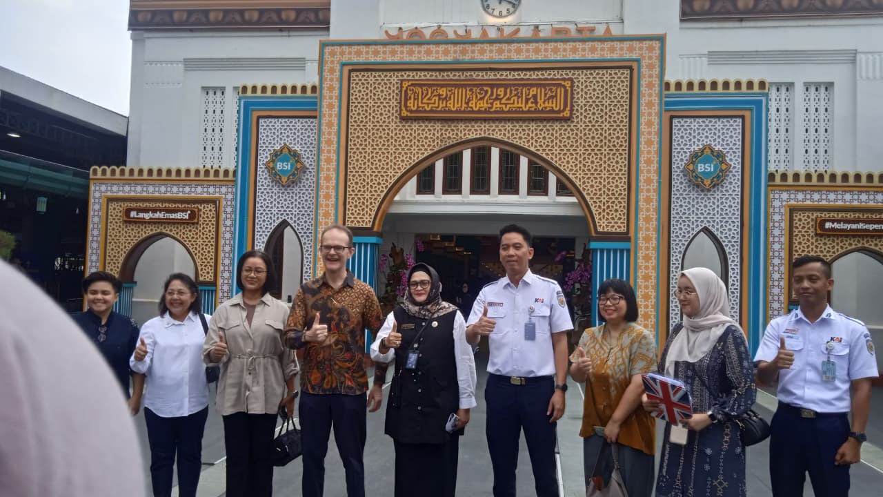 Dubes Inggris Kolaborasi Iklim hingga Transportasi Perkotaan di Yogyakarta