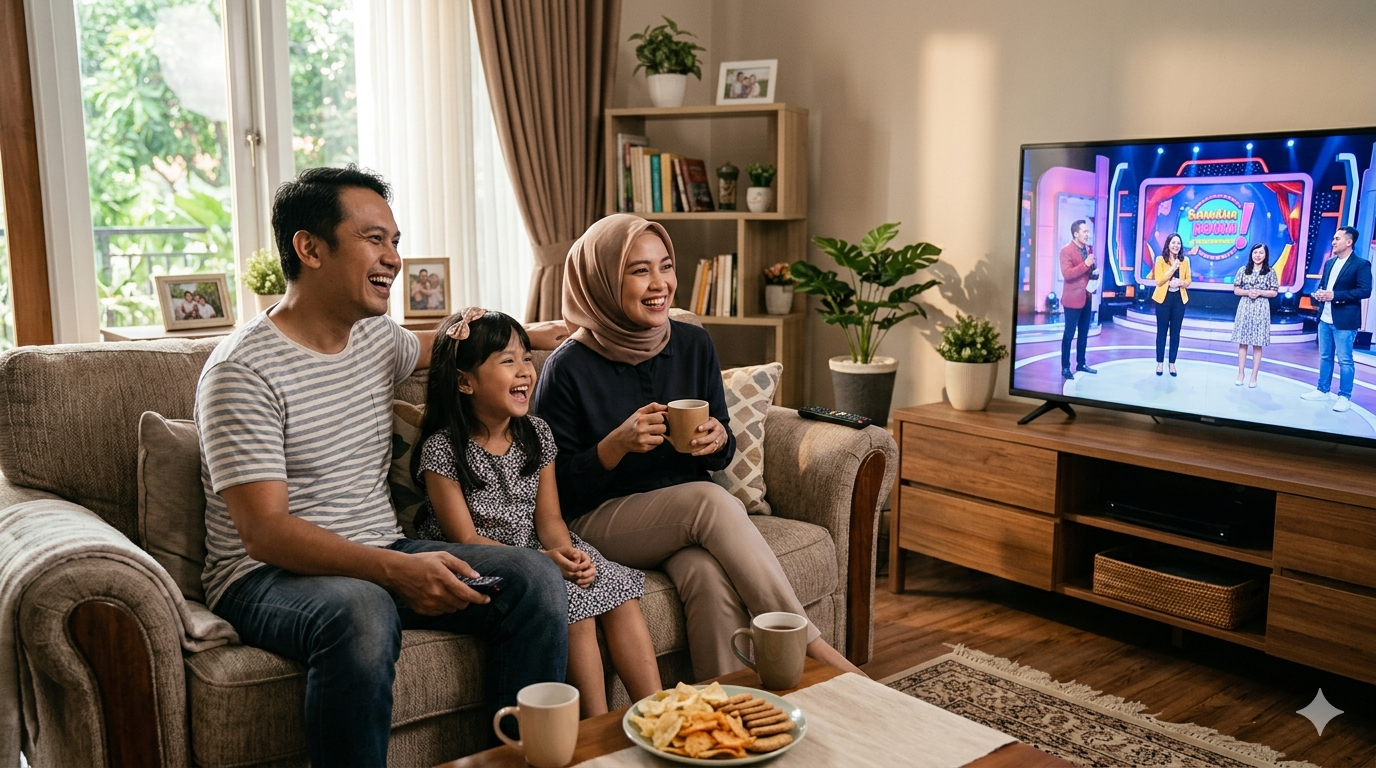 Nonton TV Itu Hiburan