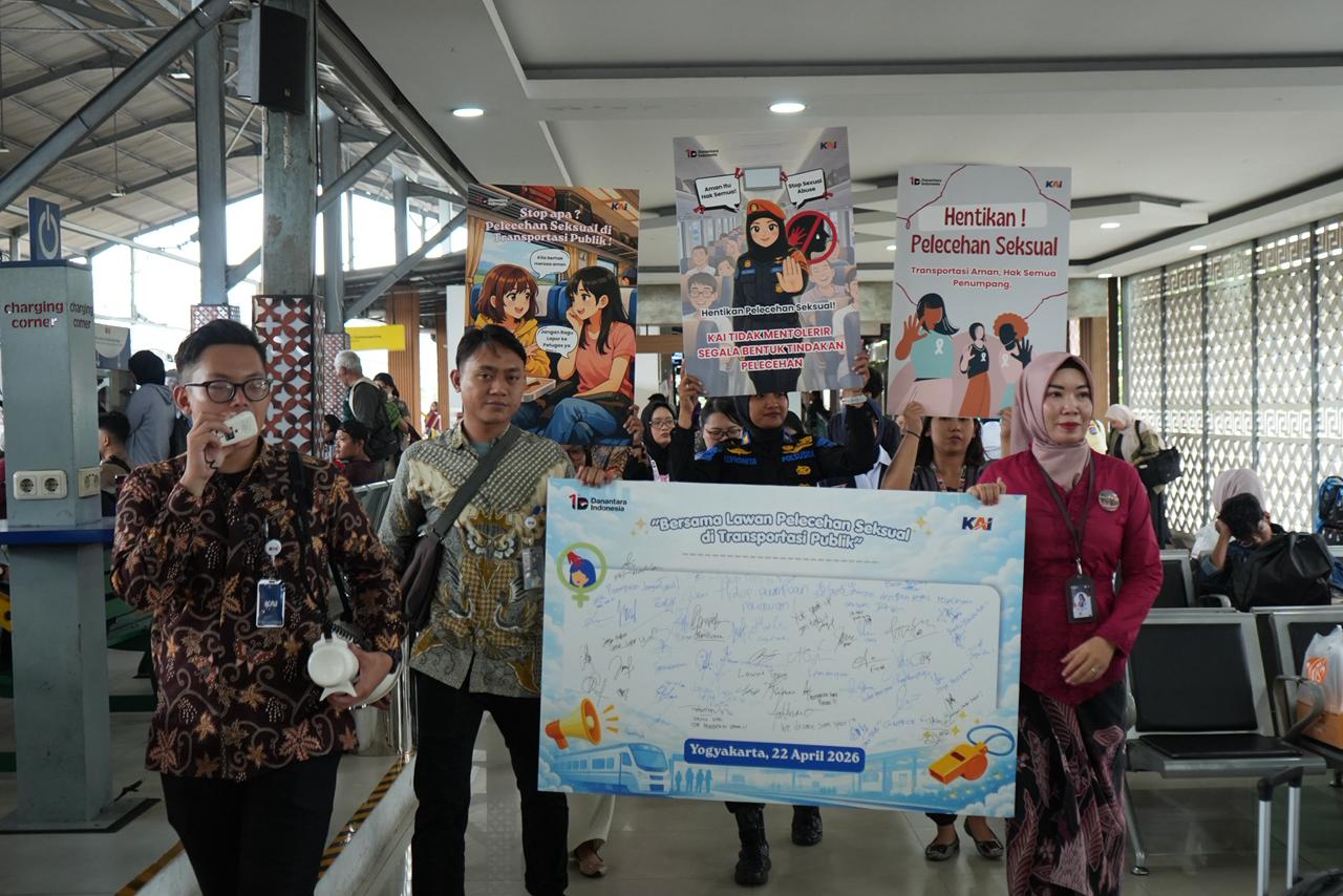 Peringati Hari Kartini, KAI Ajak Penumpang Lawan Pelecehan Seksual di Ruang Publik