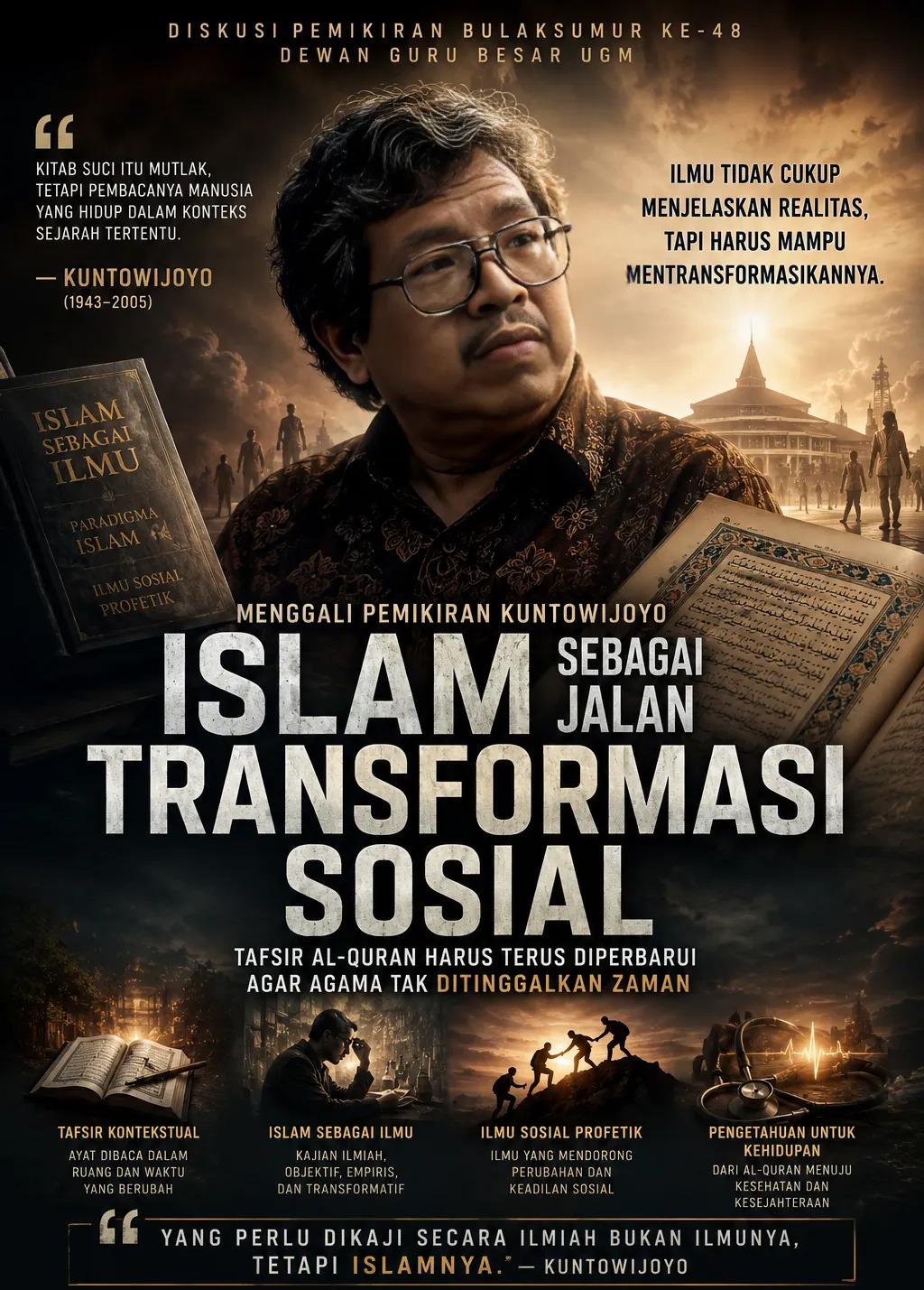 Mengkaji Gagasan Kuntowijoyo, UGM Dorong Ilmu Pengetahuan Berbasis Nilai dan Transformasi Sosial