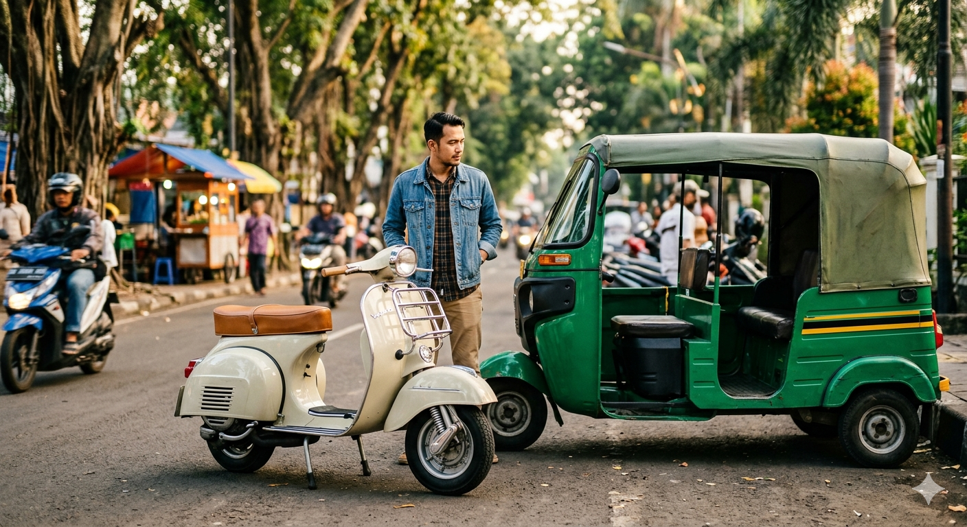 Perbedaan Vespa dan Bajaj Mana yang Lebih Cocok untuk Anda