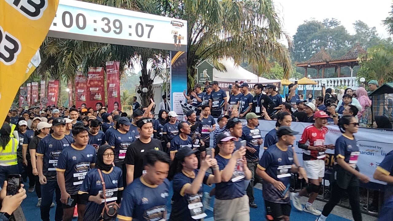Transmigrasi Fun Run di Lereng Merapi Gabungkan Olahraga, Wisata dan Penguatan UMKM