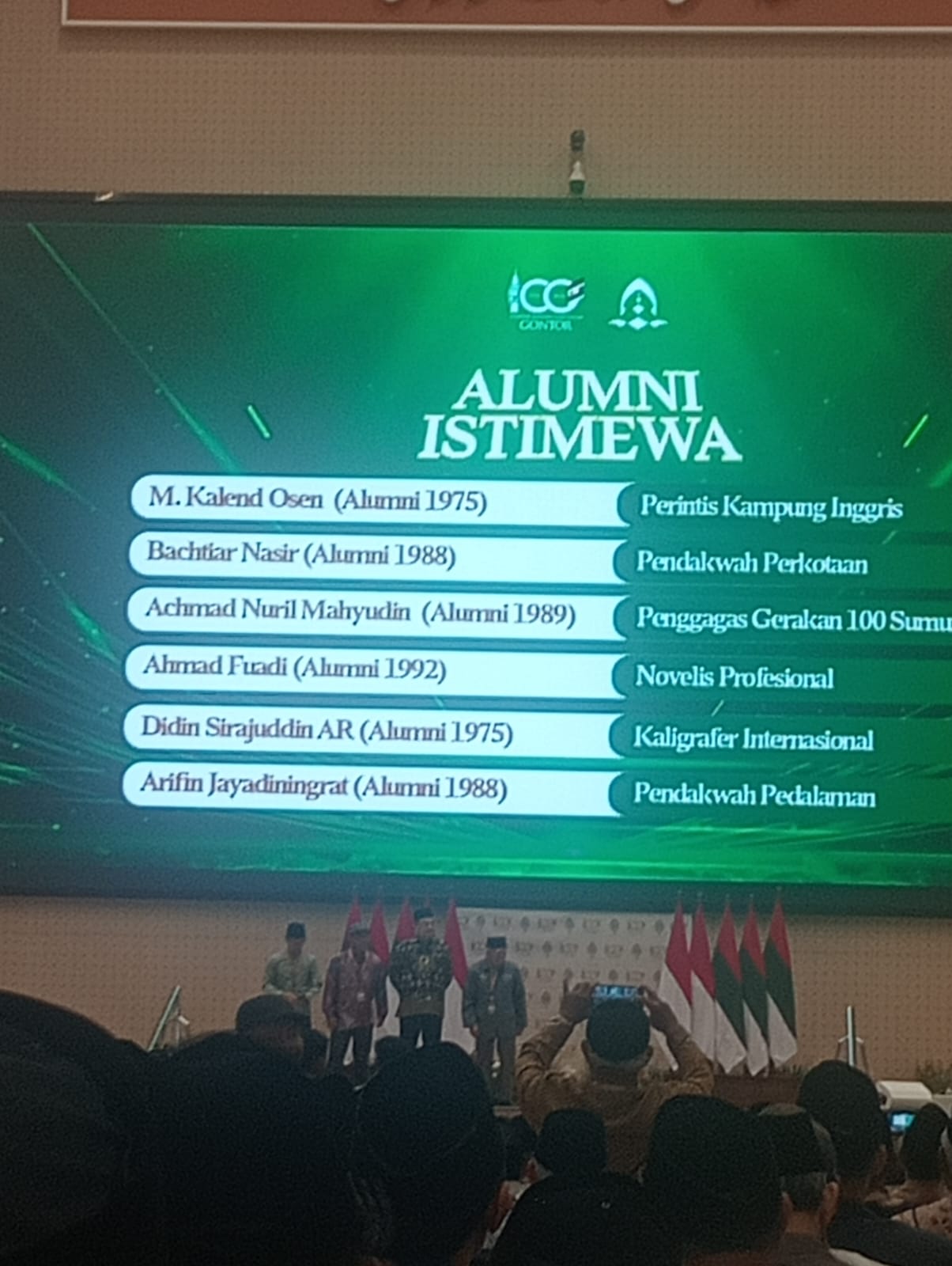 Dua Gonsus 88 Jadi “Alumni Istimewa” Gontor, Bachtiar Nasir dan Arifin Jayadiningrat Tempuh Jalan Dakwah Berbeda