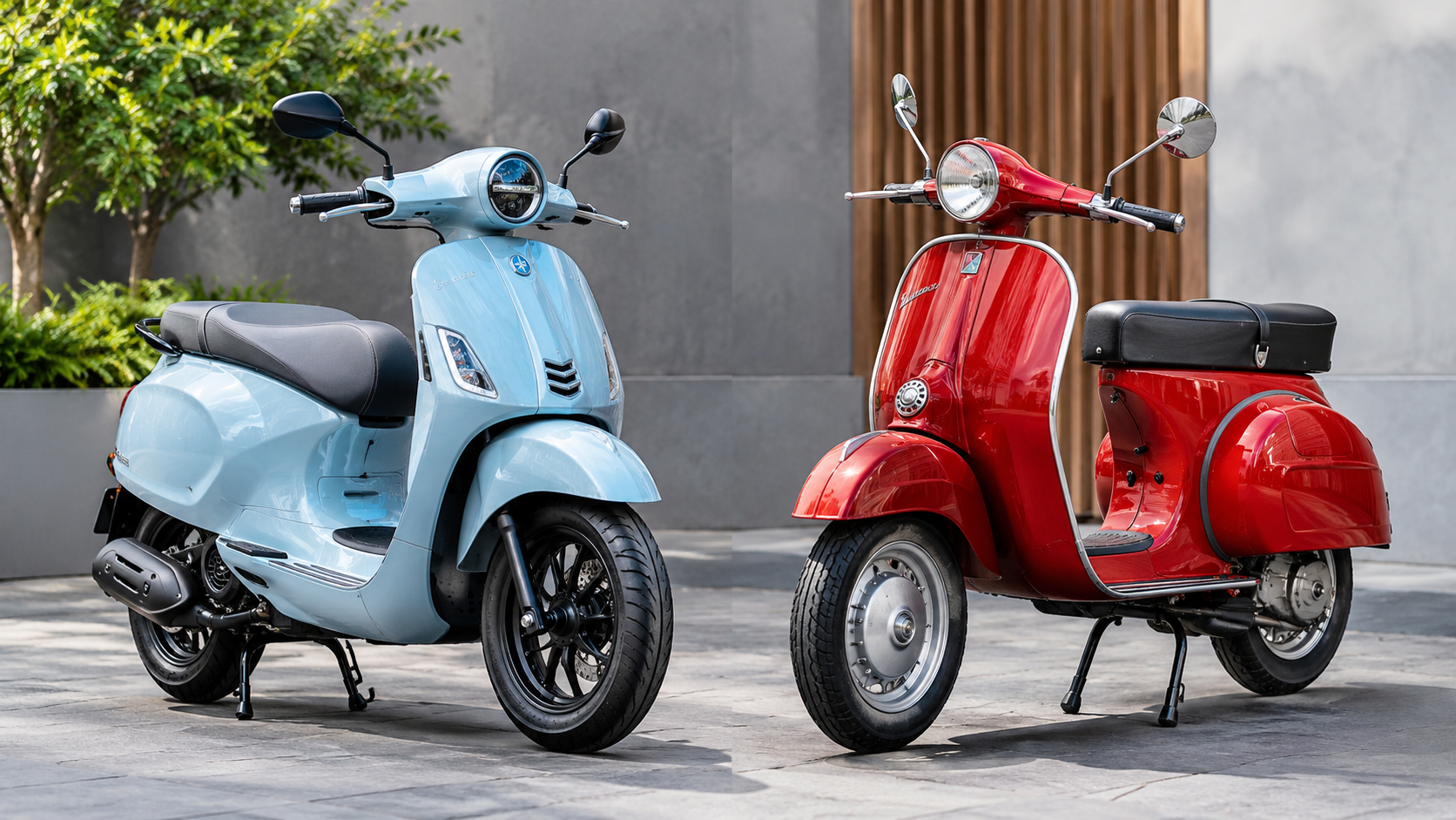 4 Perbedaan Vespa Matic dan Klasik yang Wajib Diketahui